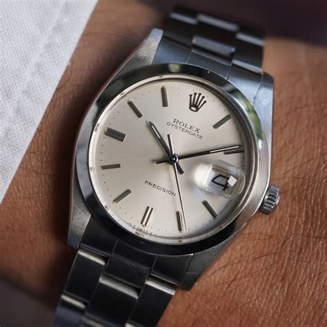 Rolex Vintage Oysterdate Precision Reference 6694, A Stainless 